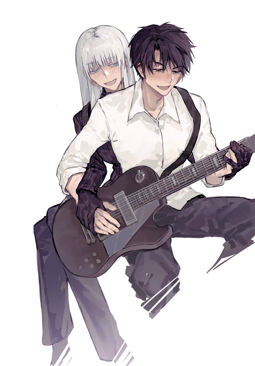 roland and angelica (project moon and 1 more) drawn by fish_nwn