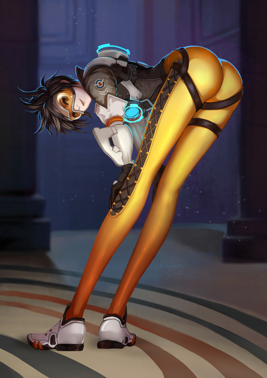tracer (overwatch and 1 more) drawn by hei_yu