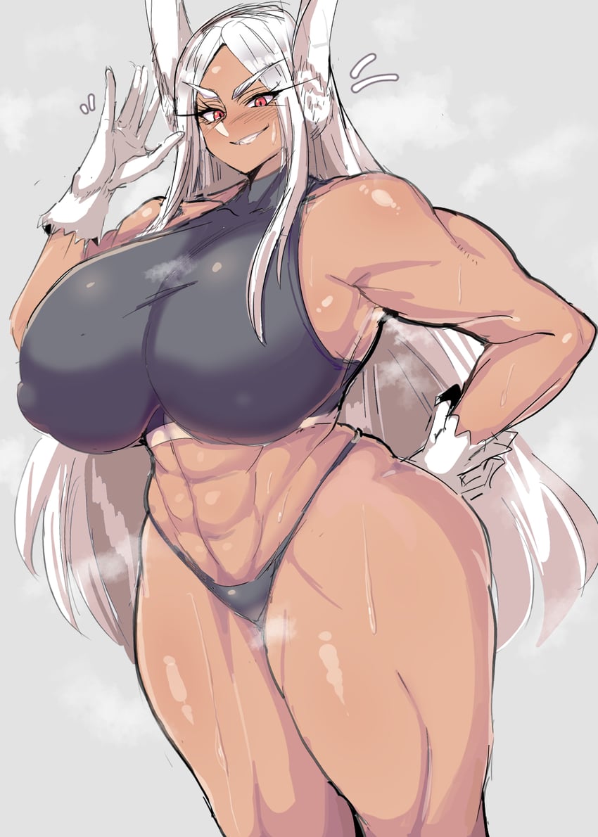 mirko (boku no hero academia) drawn by namae_ga_kimaranai_man