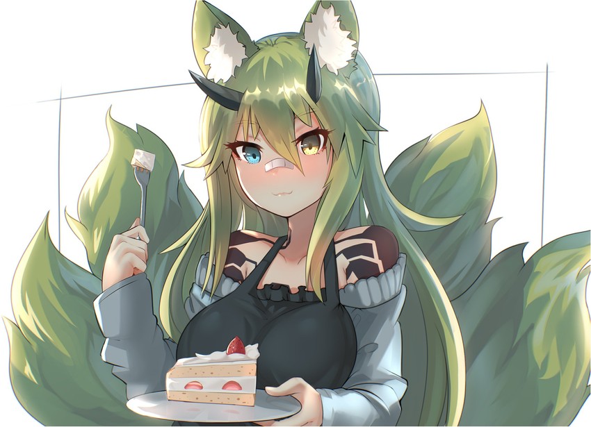 tsutsune (phantasy star and 1 more) drawn by ehrrr