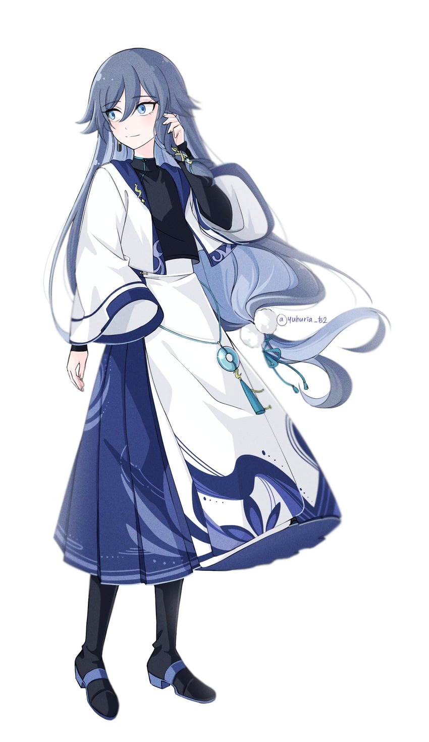 fu hua (honkai and 1 more) drawn by yuhuria_52