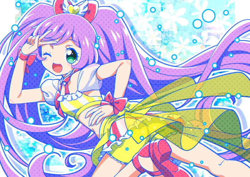 manaka laala (pretty series and 1 more) drawn by hizuki_(hiduki6121)