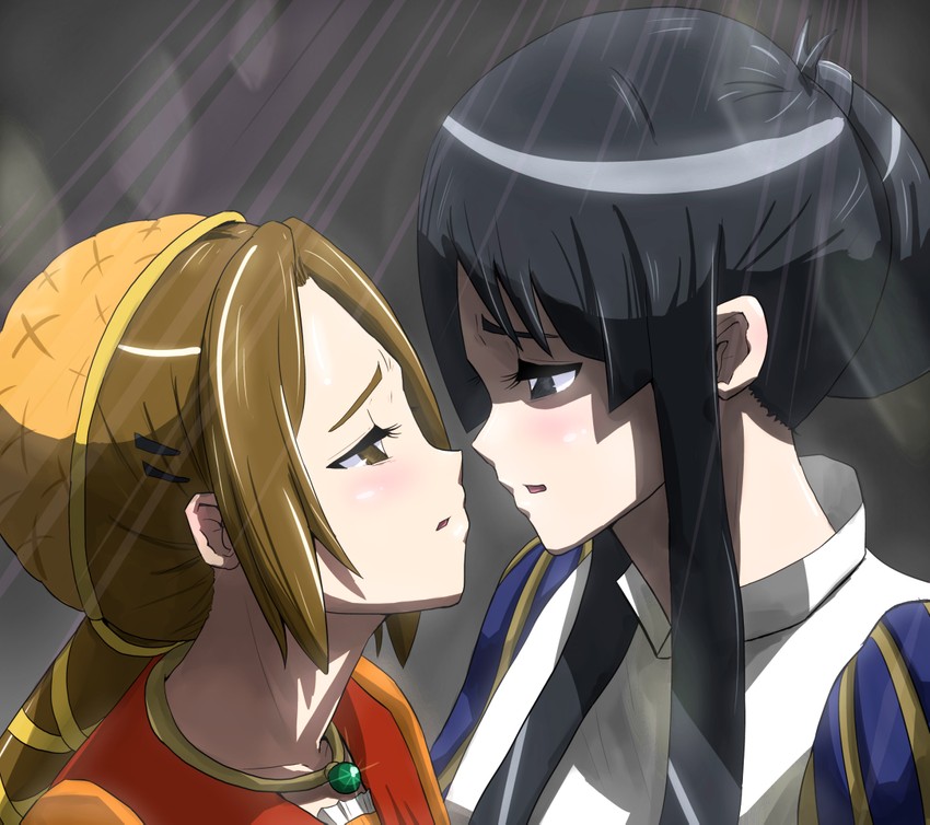 akiyama mio, tainaka ritsu, juliet capulet, and romeo montague (k-on! and 1 more) drawn by pastaz
