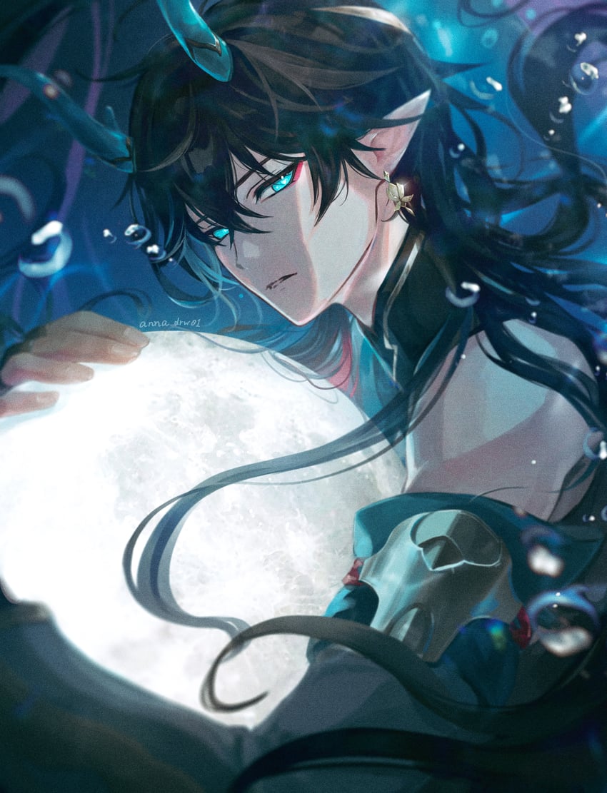 dan heng (honkai and 1 more) drawn by anna_(drw01)