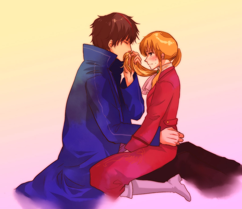 ushiromiya lion and willard h. wright (umineko no naku koro ni) drawn by nobicco