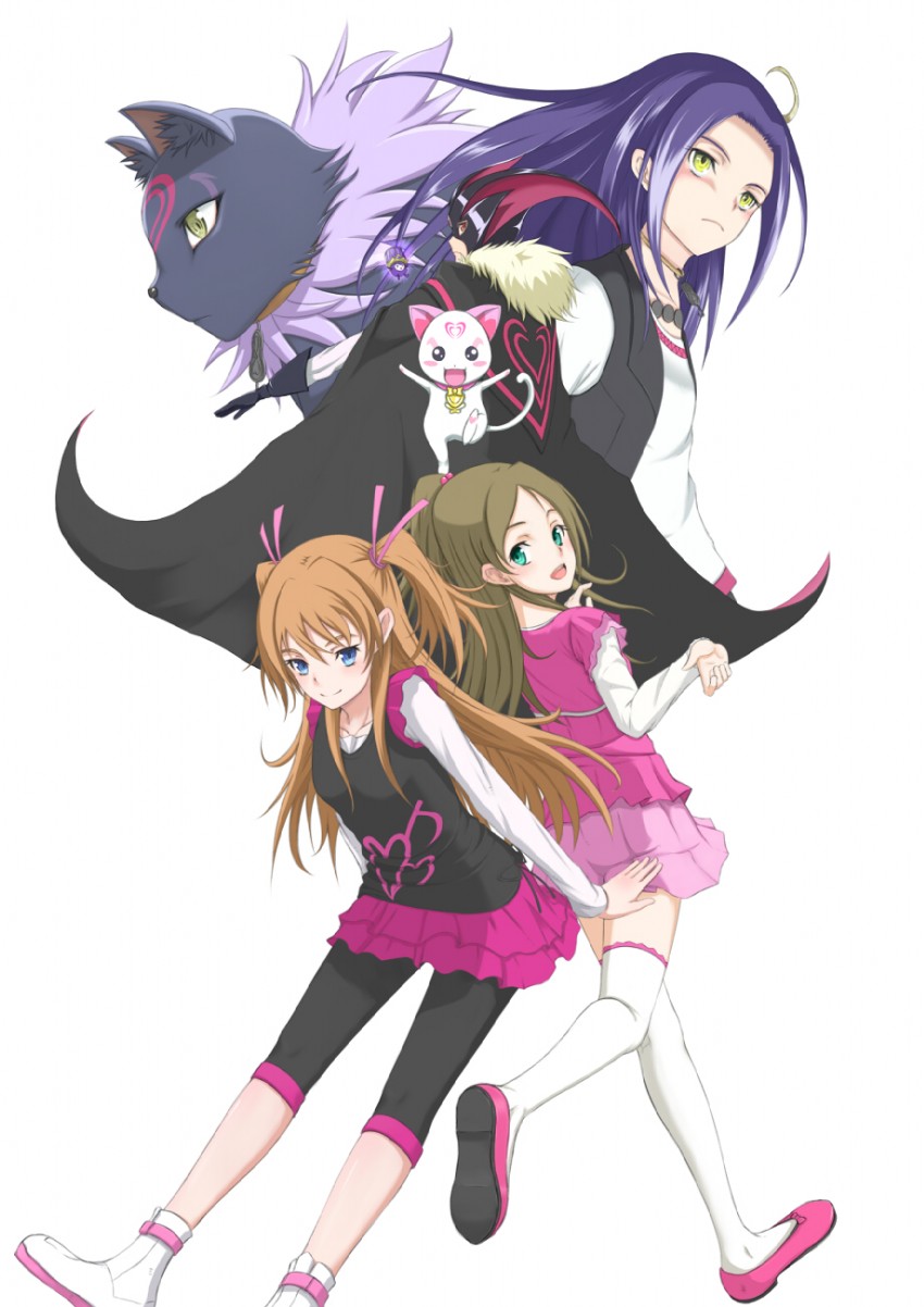 houjou hibiki, minamino kanade, kurokawa eren, shirabe ako, seiren, and 3 more (precure and 1 more) drawn by nemurimangetsu