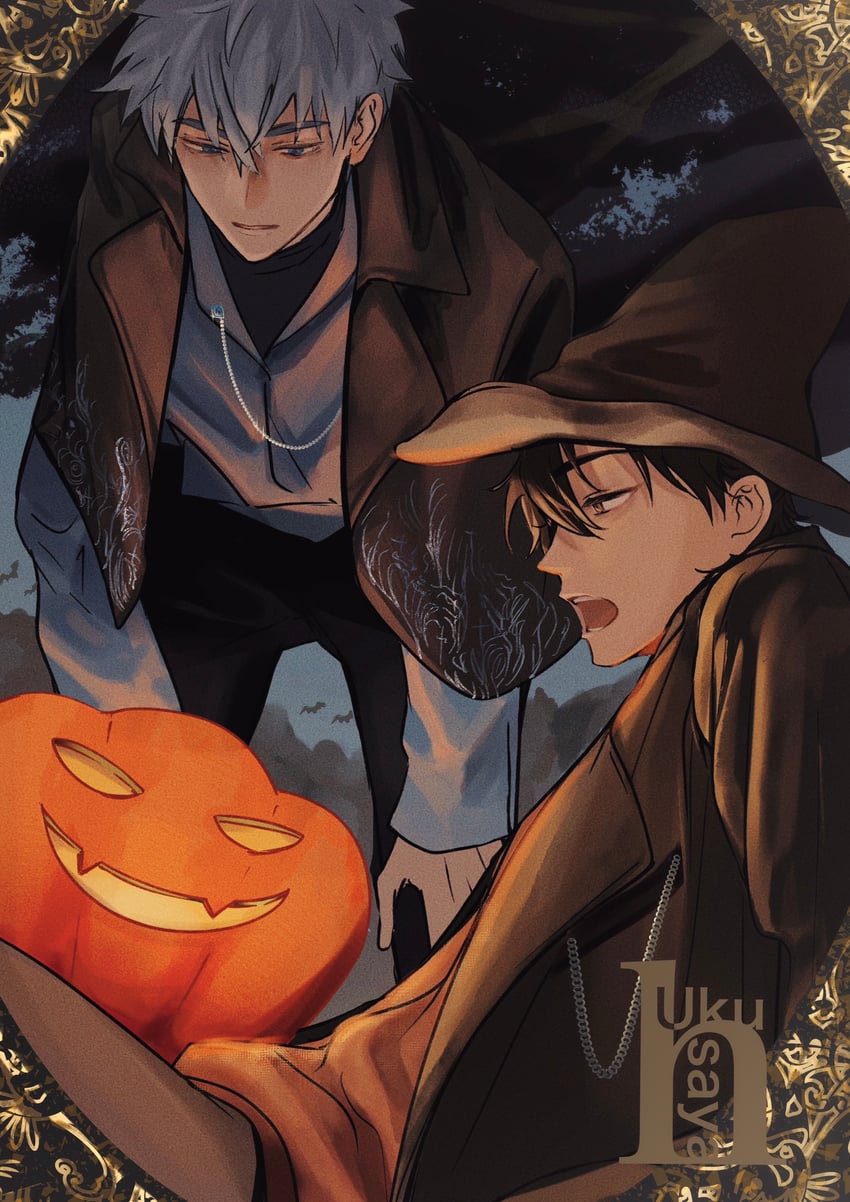cheng xiaoshi and lu guang (shiguang dailiren) drawn by hukusaya