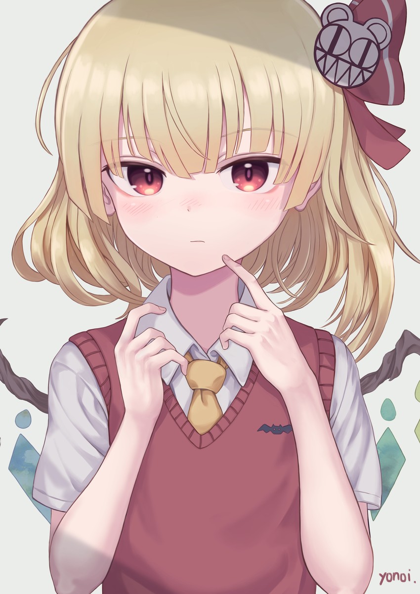 flandre scarlet (touhou and 1 more) drawn by yonoisan