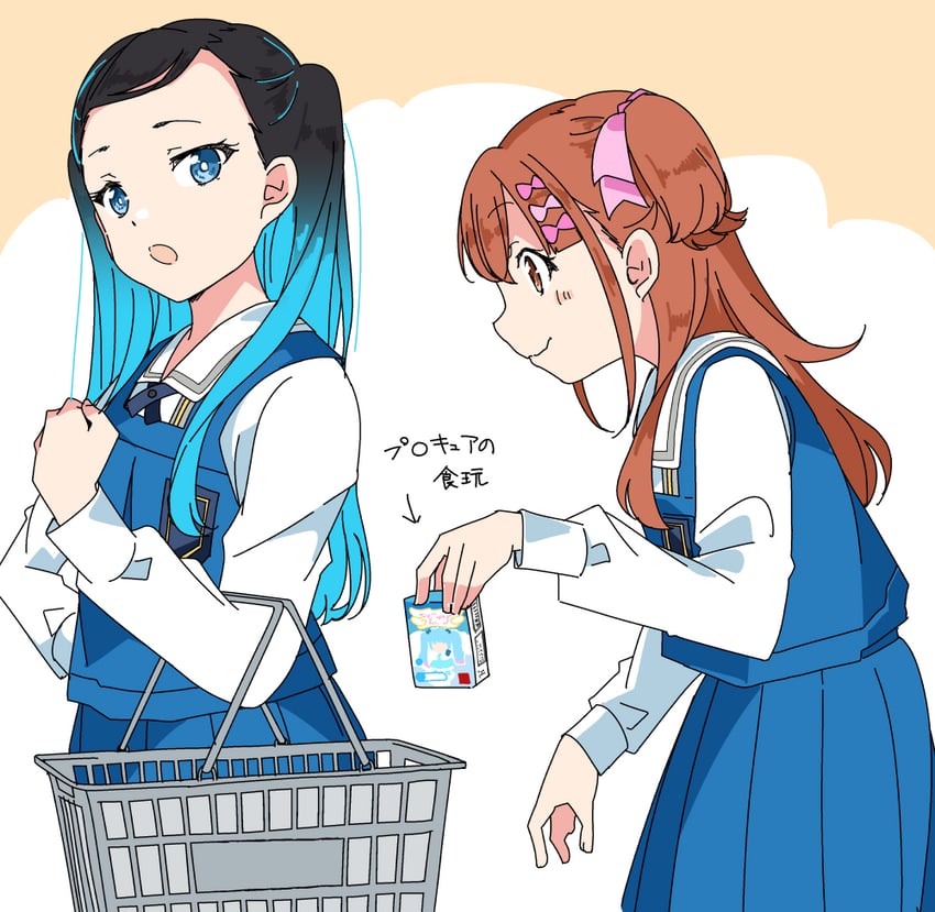 sera honoka and nishiura sora (22/7) drawn by trefle_r