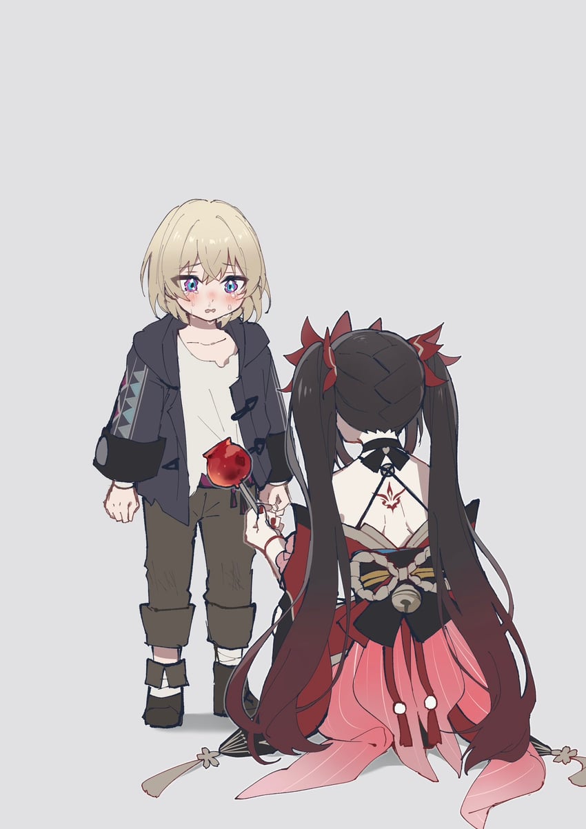 sparkle, aventurine, and kakavasha (honkai and 1 more) drawn by hoshiyui_tsukino