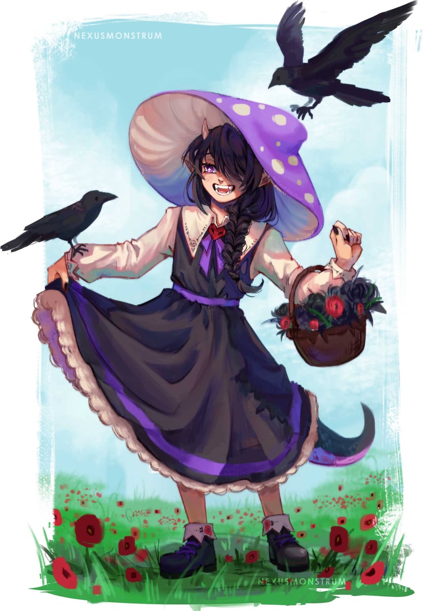 tallulah (minecraft youtube and 1 more) drawn by nexusmonstrum