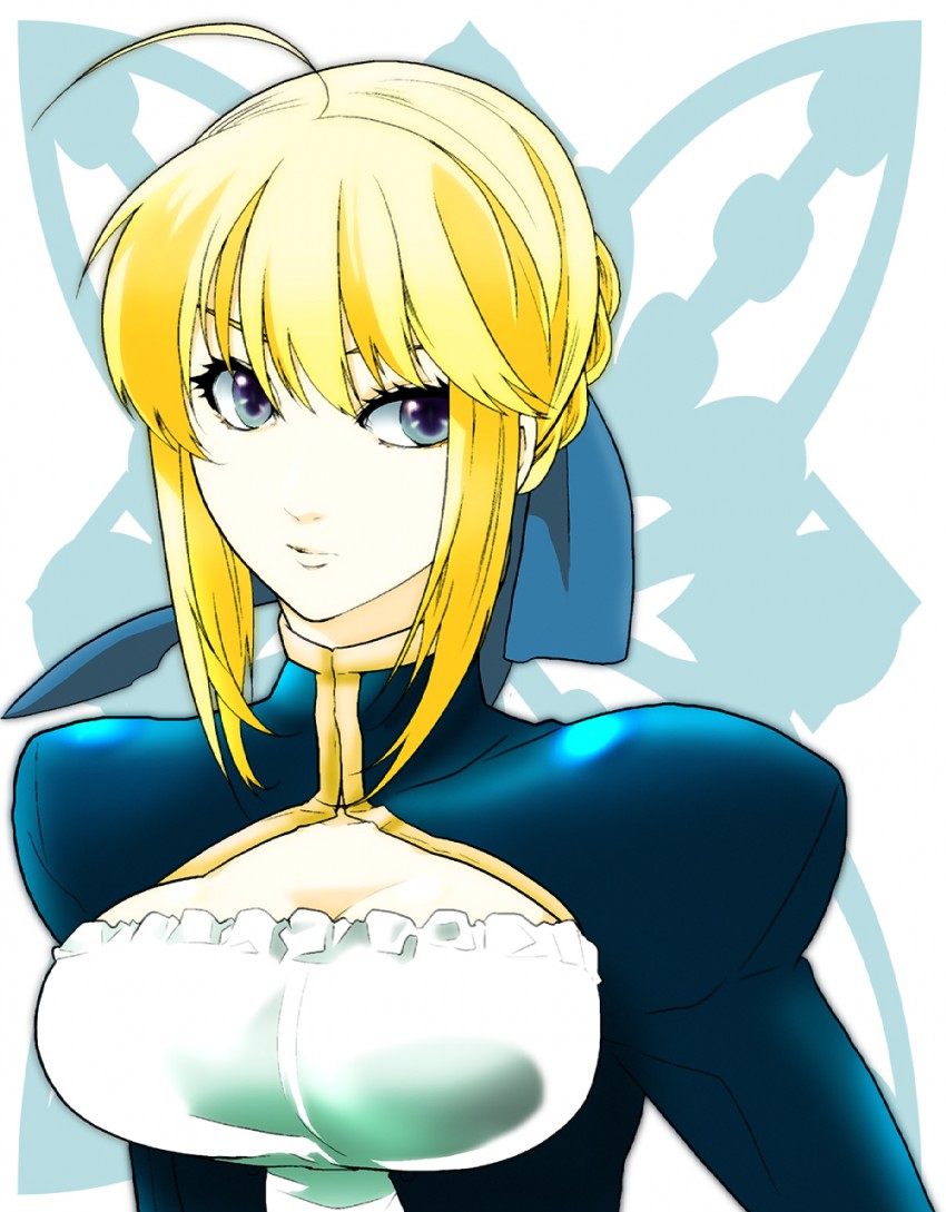 artoria pendragon and saber (fate and 1 more) drawn by kondoru