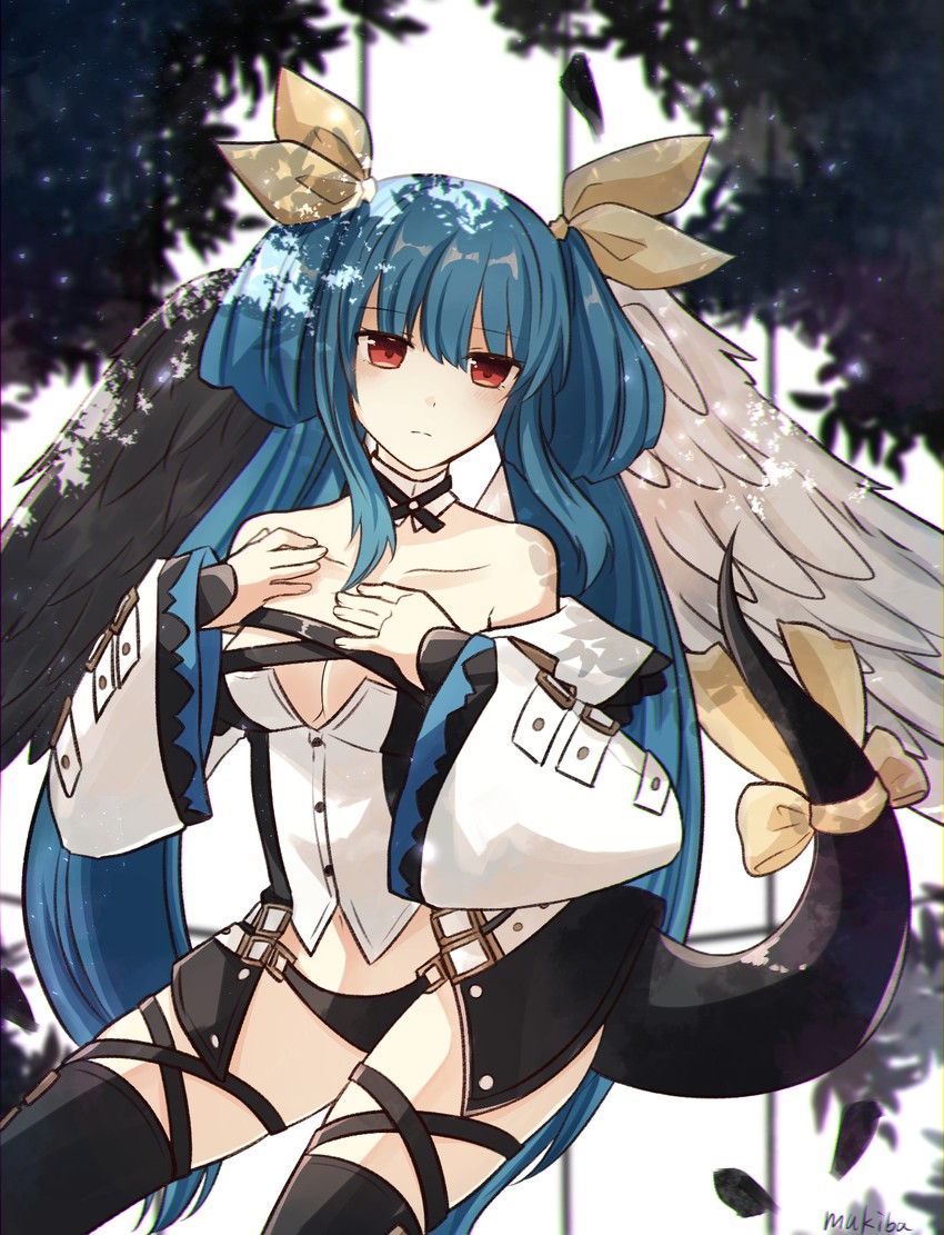 dizzy (guilty gear and 1 more) drawn by makiba_(mgmgcat)