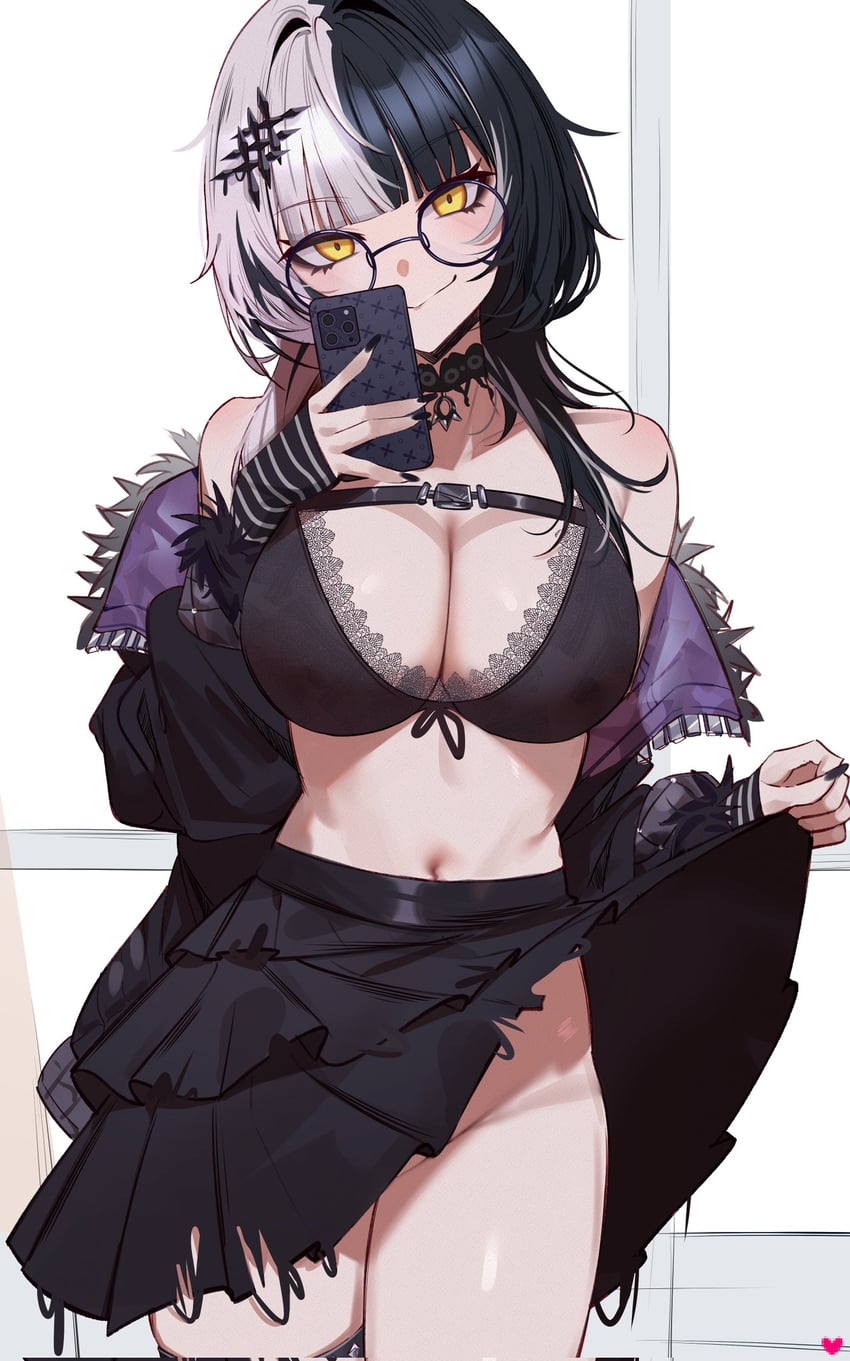 shiori novella (hololive and 1 more) drawn by doujenrad