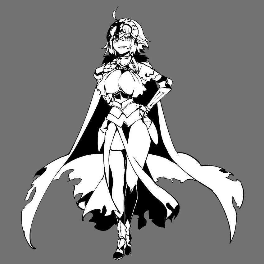 jeanne d'arc alter (fate and 1 more) drawn by poriuretan