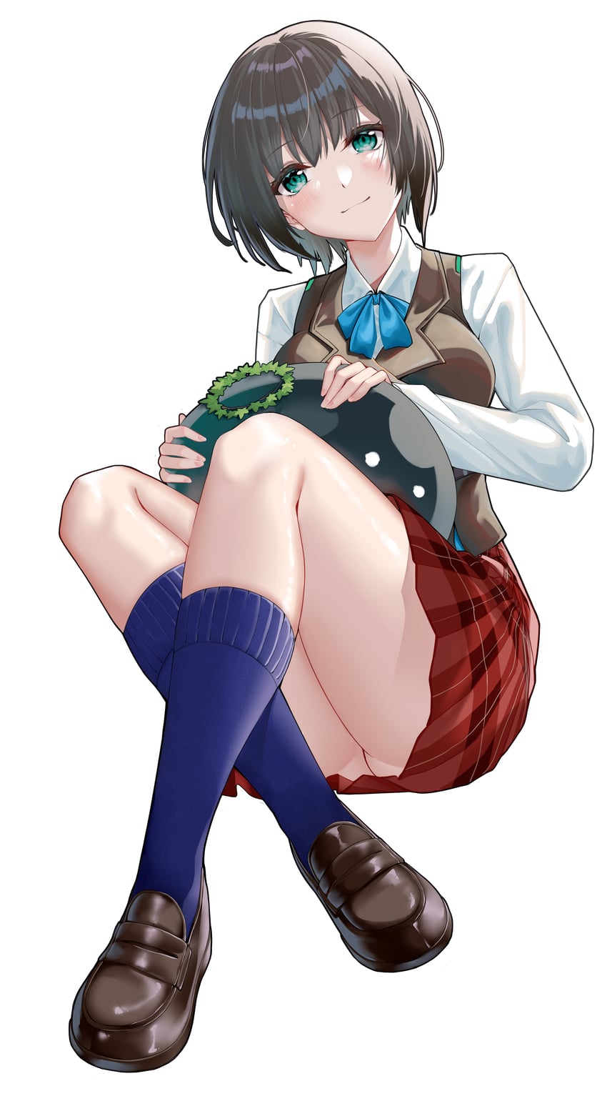 aoi erika and narvy (heaven burns red) drawn by elizi