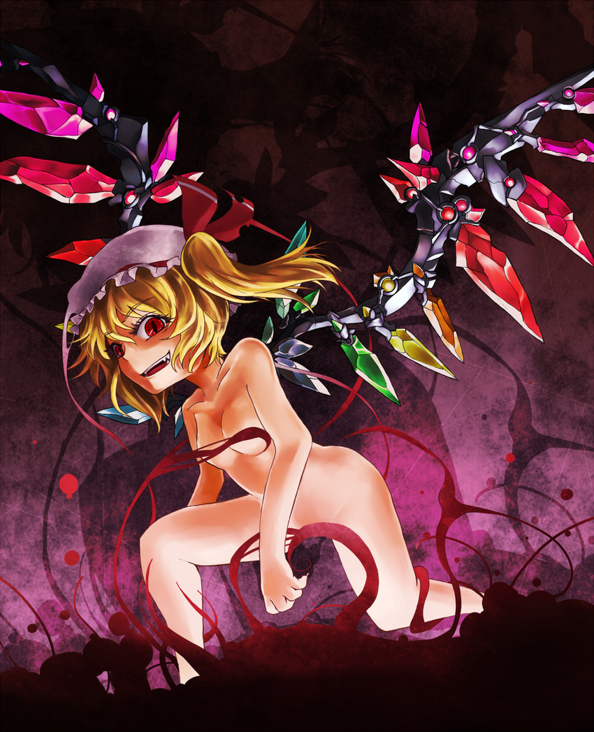 flandre scarlet (touhou) drawn by memento_vivi