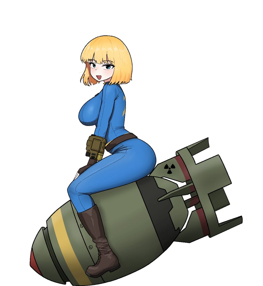 vault girl (fallout and 1 more) drawn by cocktiel77