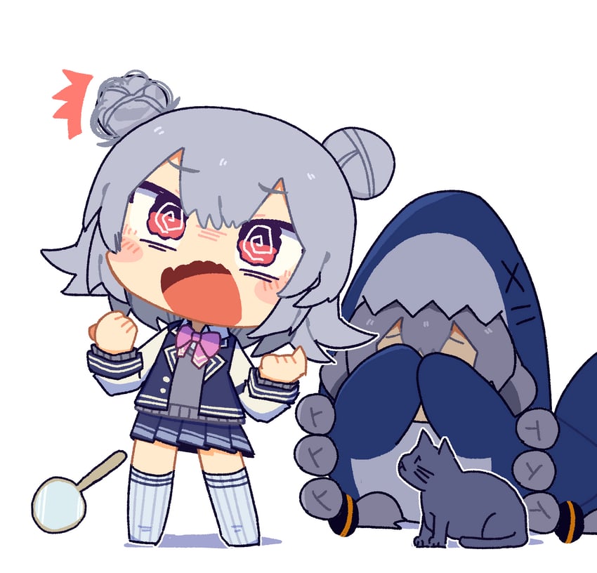 kizuna akari and koharu rikka (vocaloid and 3 more) drawn by konohoshi