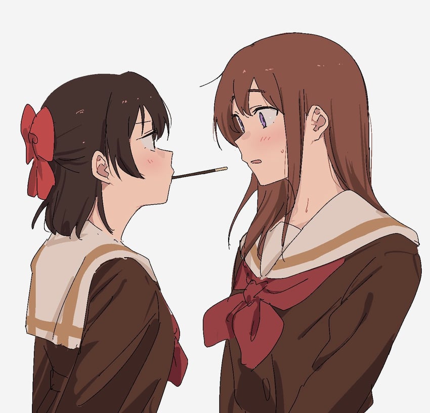 sakai masako and inoue junna (hibike! euphonium) drawn by matarasu_(aaaaaaaaj)