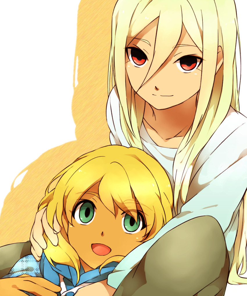 afuro terumi and miyasaka ryou (inazuma eleven) drawn by sekina
