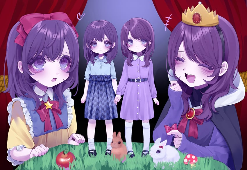 asahina mafuyu and asahina mafuyu's mother (project sekai) drawn by jishou_210