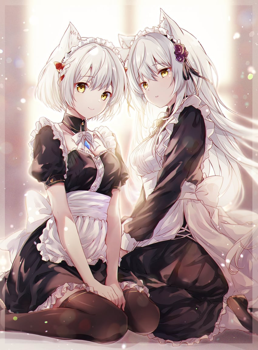 mio and m (xenoblade chronicles and 1 more) drawn by ui_frara