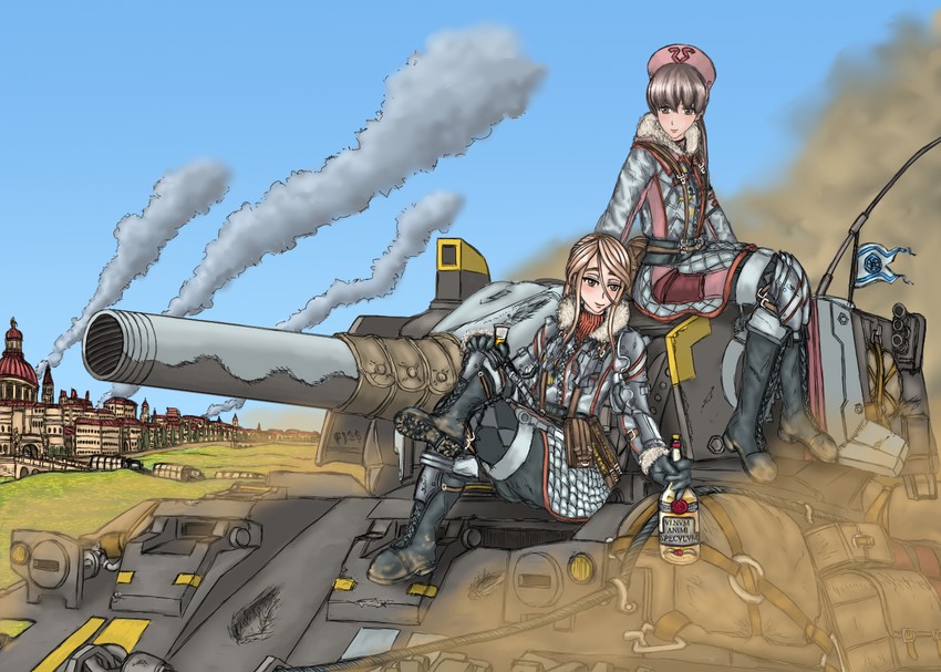 senjou no valkyria and 1 more drawn by legionarius