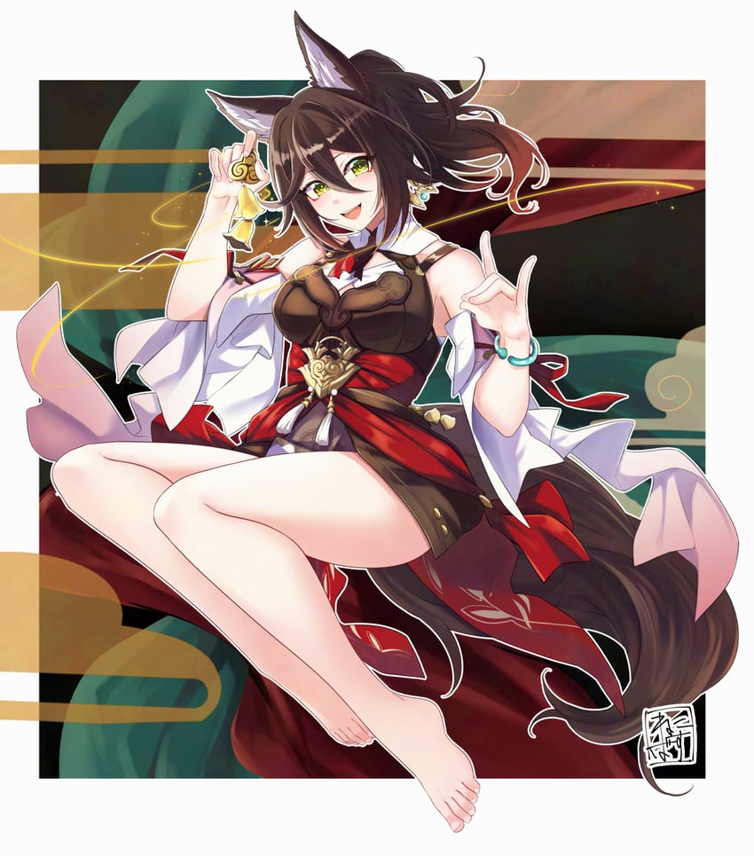 tingyun (honkai and 1 more) drawn by akira_miku_ver
