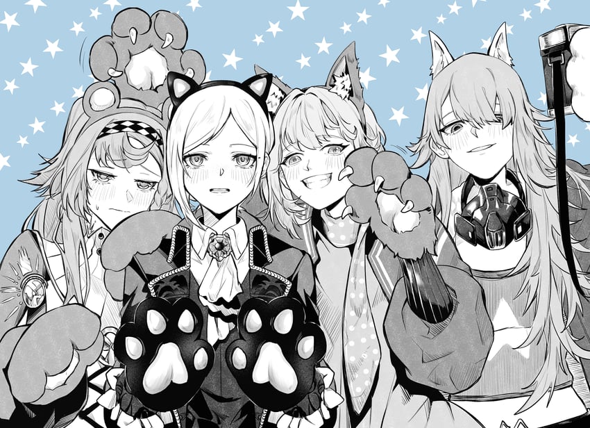 vertin, sonetto, regulus, and lilya (reverse:1999) drawn by nasipattaya