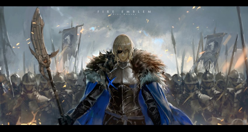 dimitri alexandre blaiddyd (fire emblem and 1 more) drawn by shycocoa