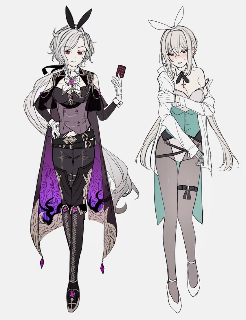 edmond dantes, bedivere, and the count of monte cristo (fate and 1 more) drawn by sumi_(gfgf_045)