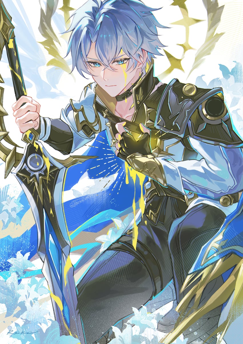 phainon (honkai and 1 more) drawn by reika_(reikadraws)