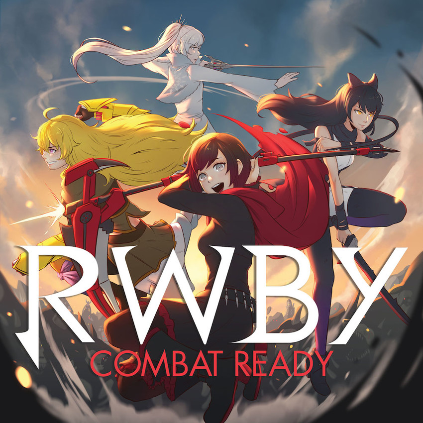 ruby rose, weiss schnee, yang xiao long, blake belladonna, and grimm (rwby and 1 more) drawn by koyorin