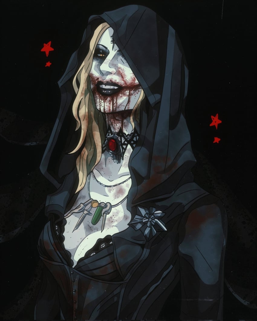 bela dimitrescu (resident evil and 1 more) drawn by 666chevy