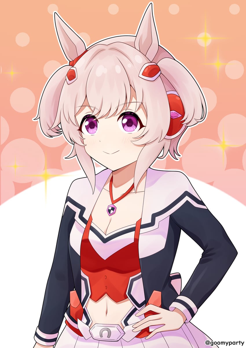 curren chan and unnamed girl presumed to be curren mirotic (umamusume) drawn by goom_(goomyparty)