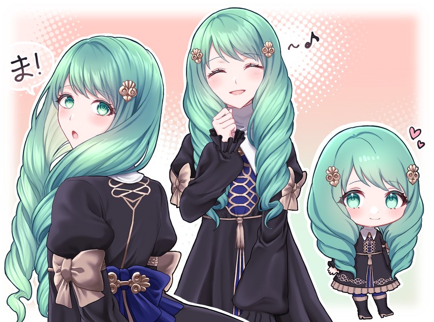 flayn (fire emblem and 1 more) drawn by akama_(mk0cn)