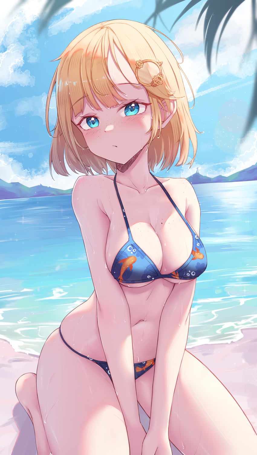 watson amelia (hololive and 1 more) drawn by shironekokfp