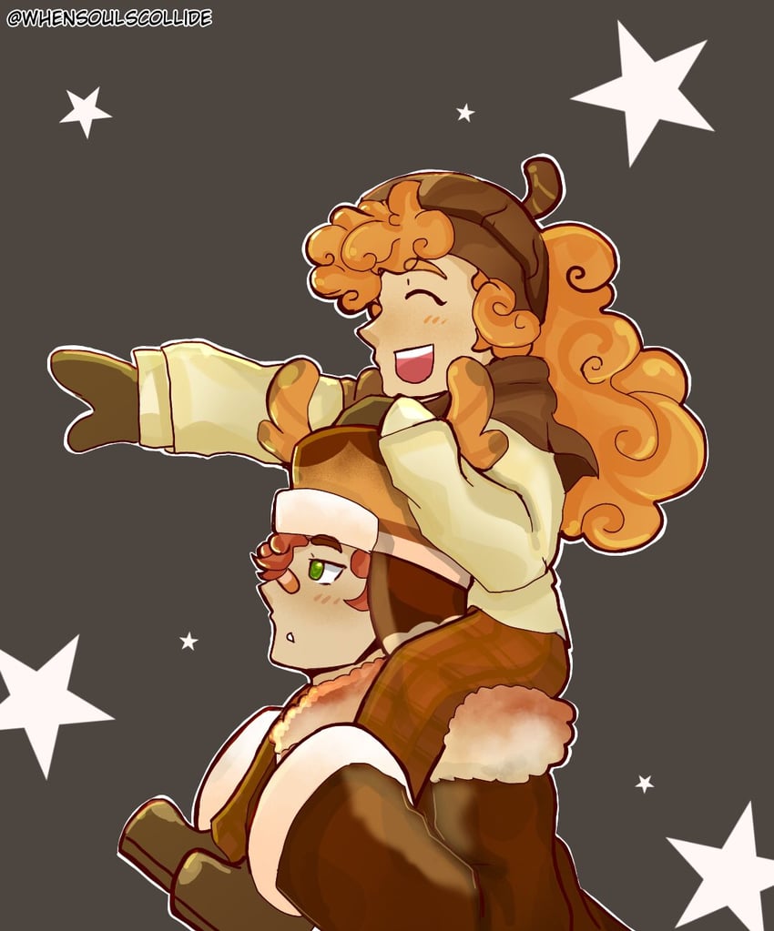walnut cookie (cookie run and 1 more) drawn by whensoulscollide