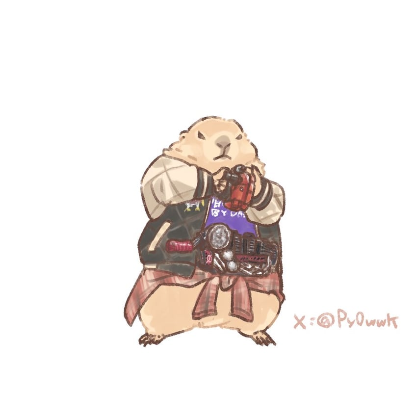 banjou ryuuga and kamen rider cross-z magma (kamen rider and 1 more) drawn by py0wwk
