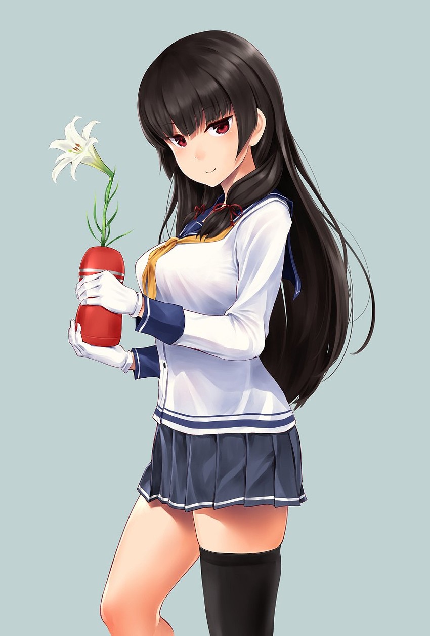 isokaze (kantai collection and 1 more) drawn by wa_(genryusui)