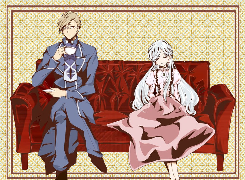 reinesia el arte cowen and crusty (log horizon) drawn by oberonking