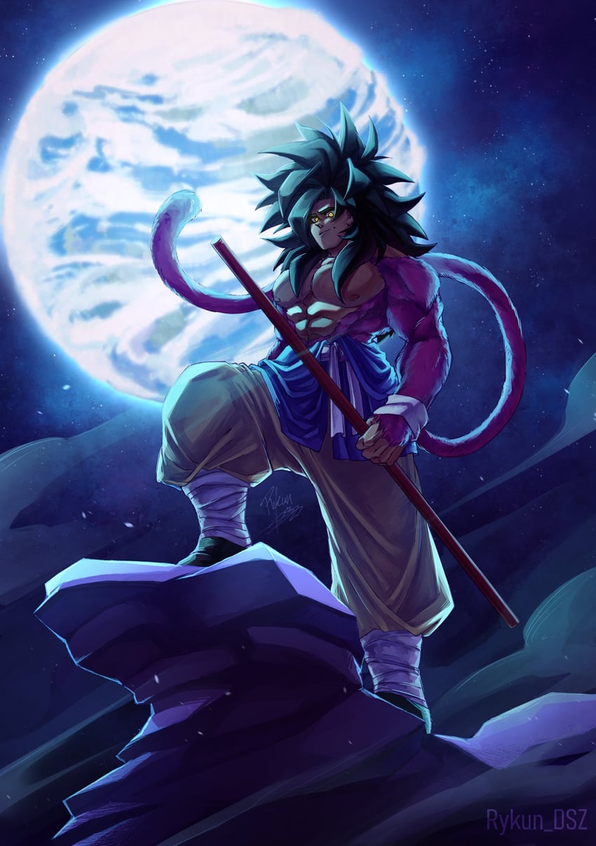 son goku (dragon ball and 1 more) drawn by rykun_dsz