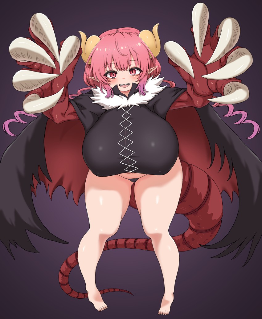 ilulu (kobayashi-san chi no maidragon) drawn by sho_(wnmf3234)