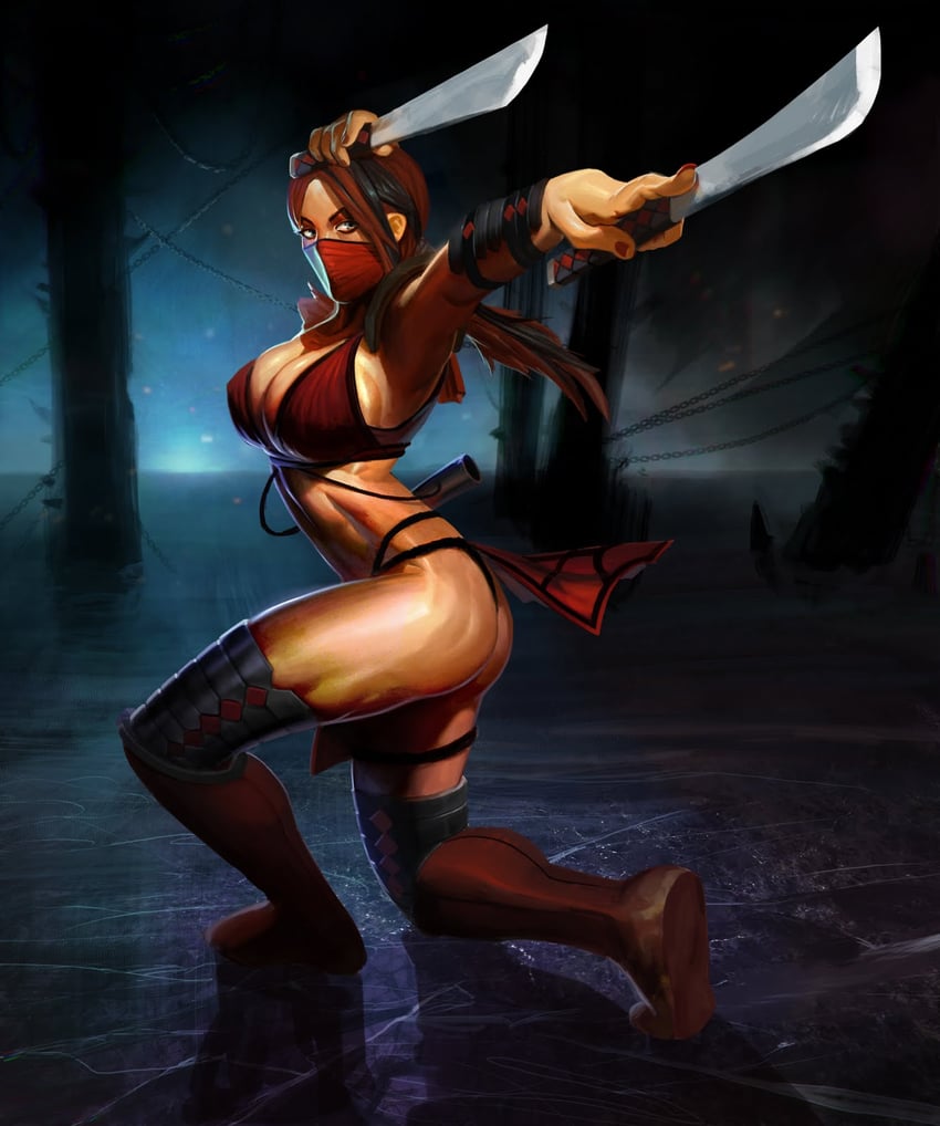 skarlet (mortal kombat and 1 more) drawn by marco_nelor