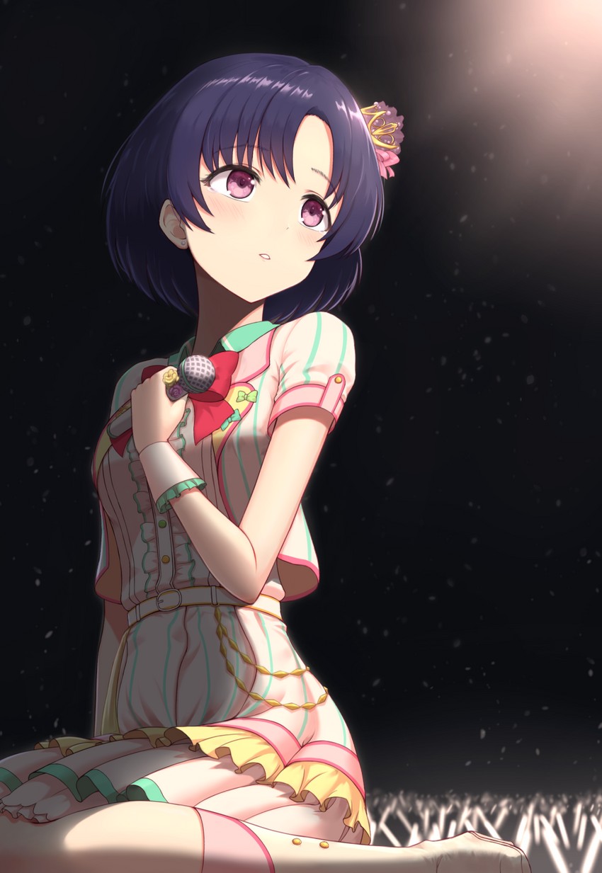 shiragiku hotaru (idolmaster and 2 more) drawn by maitake_(maitake1234)