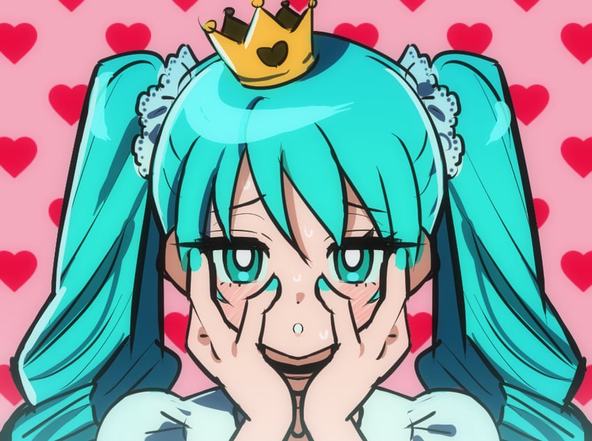 hatsune miku (vocaloid and 1 more) drawn by jjjjtaaaku