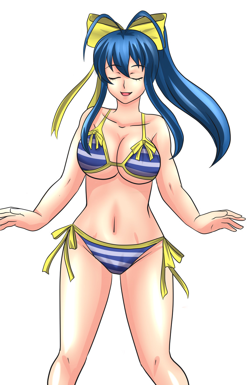 mai natsume (blazblue and 1 more) drawn by rezuban