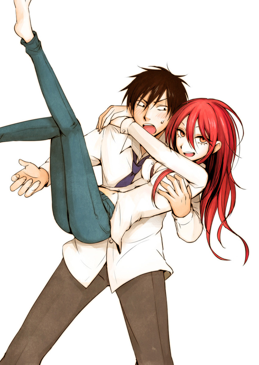 hoozuki haru and hoozuki gorou (hoozuki-san chi no aneki + imouto) drawn by igarashi_ran_(igatz)