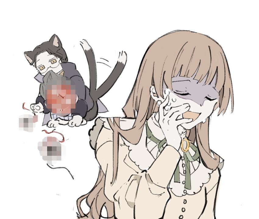 klein moretti, gehrman sparrow, and fors wall (lord of the mysteries) drawn by yi_yi_tiantang